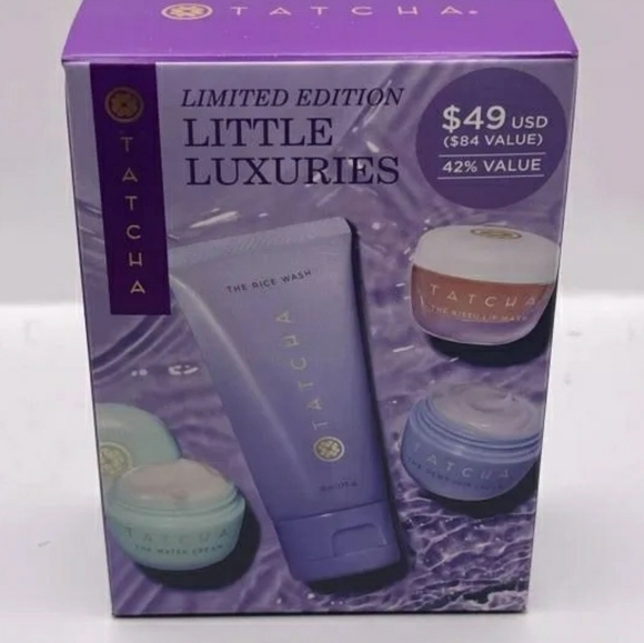 Tatcha Other - 4PC🔮Set Need🔮BNIB LE Tatcha 4PC LITTLE LUXURIES Value Skincare Gift Set!$84V!
